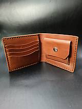 Peňaženky - Pánska kožená peňaženka - 16061636_
