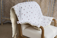 Detský textil - Hrejivá huňatá dečka - 16060998_