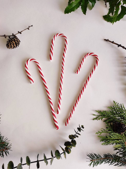 Vianočné cukrovinky - rekvizita na fotenie