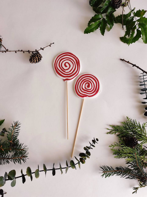 Vianočné cukrovinky - rekvizita na fotenie