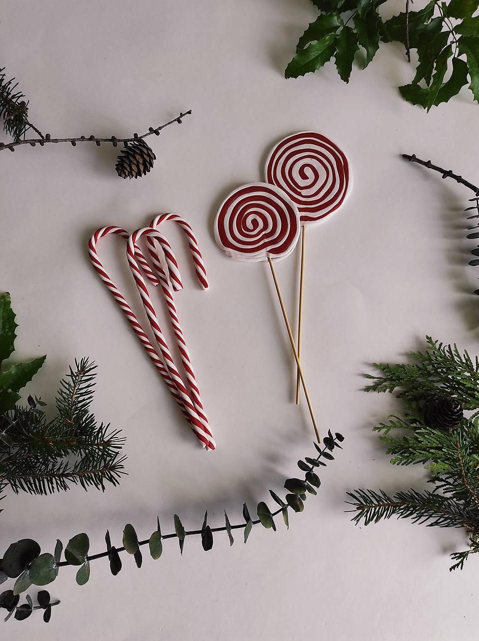 Vianočné cukrovinky - rekvizita na fotenie