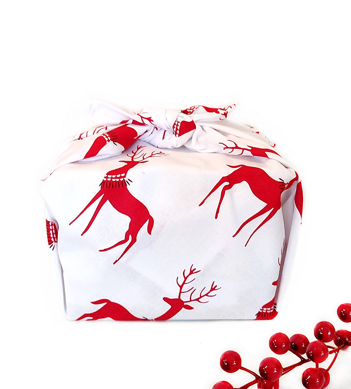 Furoshiki Vianočné Nordic Jelenčeky