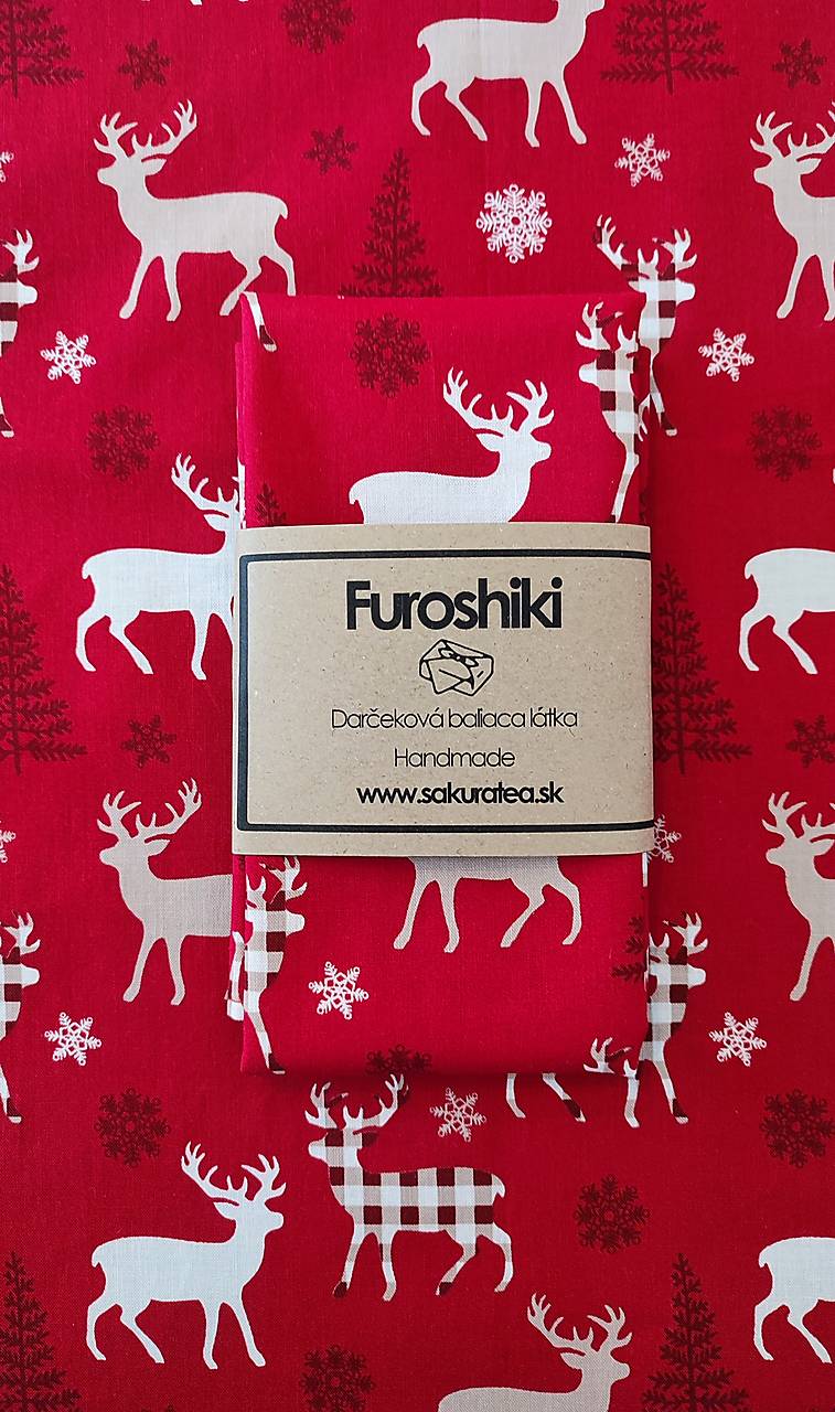 Furoshiki Vianočné Jelene