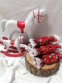 Dekorácie - Vianočné ozdoby - Salonky na stromček - 16064595_