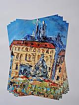 Grafika - Zelný trh, Brno (print limitovanej edície) - 16066854_