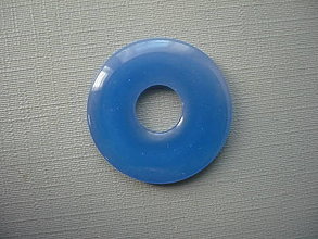 Minerály - Donut kulatý - achát 25 mm, č.23f - 16066566_