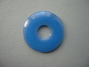 Minerály - Donut kulatý - achát 25 mm, č.27f - 16066587_