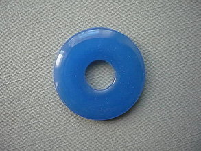 Minerály - Donut kulatý - achát 25 mm, č.29f - 16066597_