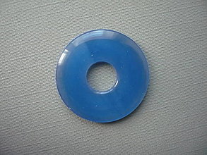 Minerály - Donut kulatý - achát 25 mm, č.30f - 16066608_