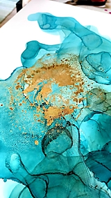 Kurzy - Abstraktná maľba technikou blowing v Banskej Štiavnici - 16066799_