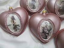 Dekorácie - Vianočné ozdoby Vintage - 16068470_
