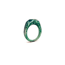 Prstene - Prsteň GREEN METALLIC - 16071500_
