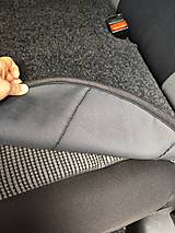 Úžitkový textil - RUNO SHOP Hrejivý sedák do auta Pegueot 100 % ovčie rúno vo vlase proti prechladnutiu a prehriatiu Antracit na mieru - 16073413_