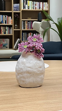 Dekorácie - Keramická váza - 16074998_