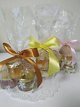 Včelie produkty - Vianočné balíčky - Tri druhy medu v jednom balení - 16072371_