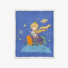 Detský textil - Sherpa deka - Little prince - 16072496_