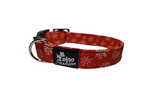 Pre zvieratá - Obojok softshell Xmas (2,5cm) - 16080611_