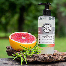 Telová kozmetika - Tekuté mydlo na ruky Grapefruit a Rozmarín 250ml - 16078855_