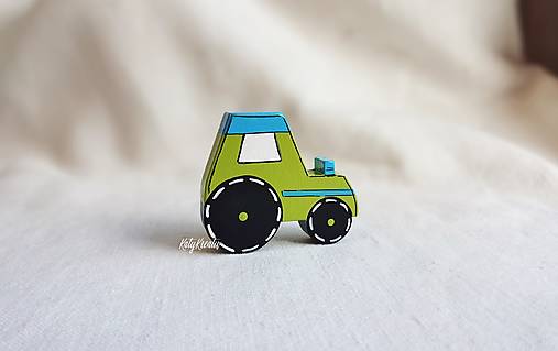 Nábytok - nábytkový úchyt traktor - 16082439_