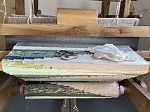 Úžitkový textil - Zeleno-béžový koberec so stromovým vzorom - 16083012_