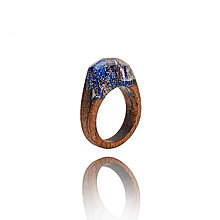 Prstene - Prsteň BLUE MAGIC - 16084676_