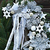 Dekorácie - Vianočný veniec z umelej čečiny - 16088880_