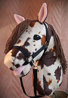 Hračky - Kôň na palici - Hobby horse - Appaloosa Titan - 16086737_