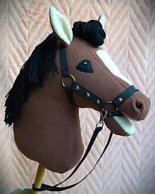 Hračky - Kôň na palici - Hobby horse - Chocolate Star - 16086760_