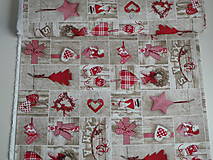 Textil - Látka Vianočné obrázky - 16089517_