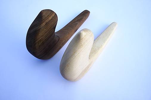 Nástenný vešiak VTÁČIK drevený