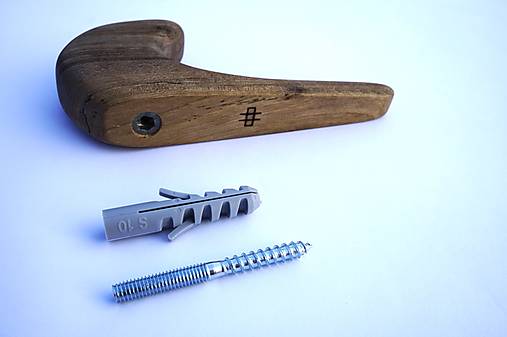 Nástenný vešiak VTÁČIK drevený