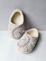 Ponožky, pančuchy, obuv - Vlnené papuče plstené - 16095131_