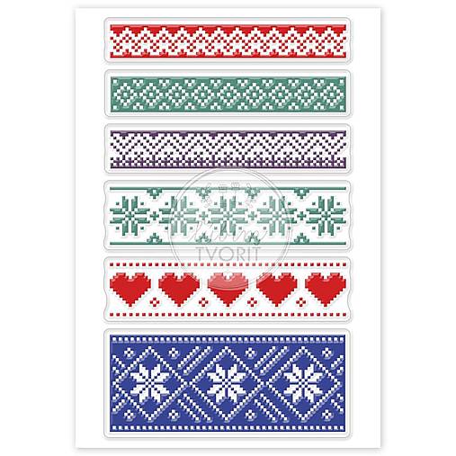 Nástroje - (9021) Silikónové pečiatky - 1 balenie - 16094040_