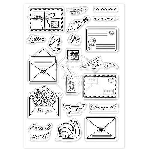 Nástroje - (9033) Silikónové pečiatky - 1 balenie - 16094276_