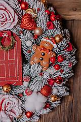 Dekorácie - Vianočný veniec - 16096113_