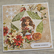 Papiernictvo - Vianočná pohľadnica - 16095834_