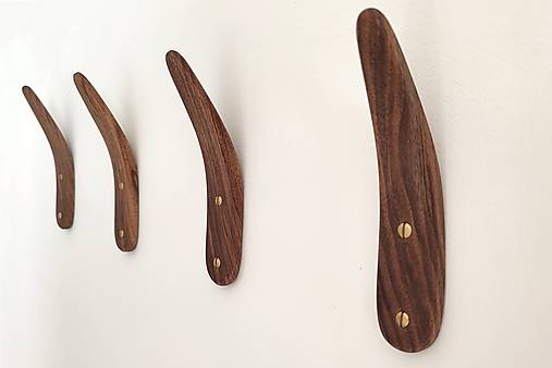 Nástenný vešiak ENGLISH drevo dub/orech