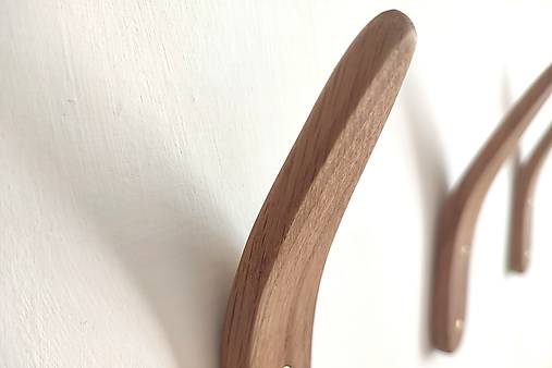 Nástenný vešiak ENGLISH drevo dub/orech