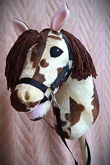 Hračky - Kôň na palici - Hobby horse - Appaloosa Hermés - 16092989_