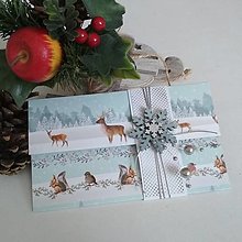 Papiernictvo - Vianočná obálka na peniaze - 16097337_