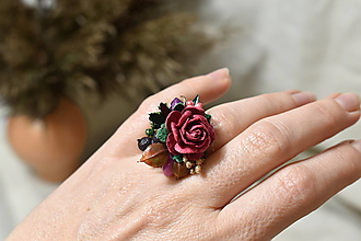 Prstene - prstýnek s tajemstvím růže - 16096631_