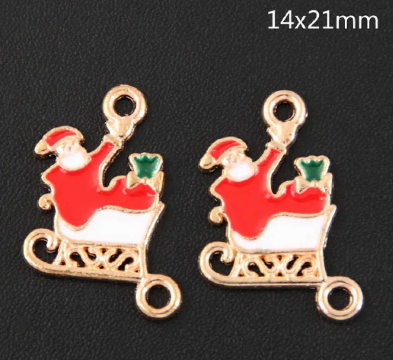 CO104 Prívesok, konektor Santa 1,4 x 2,1 cm