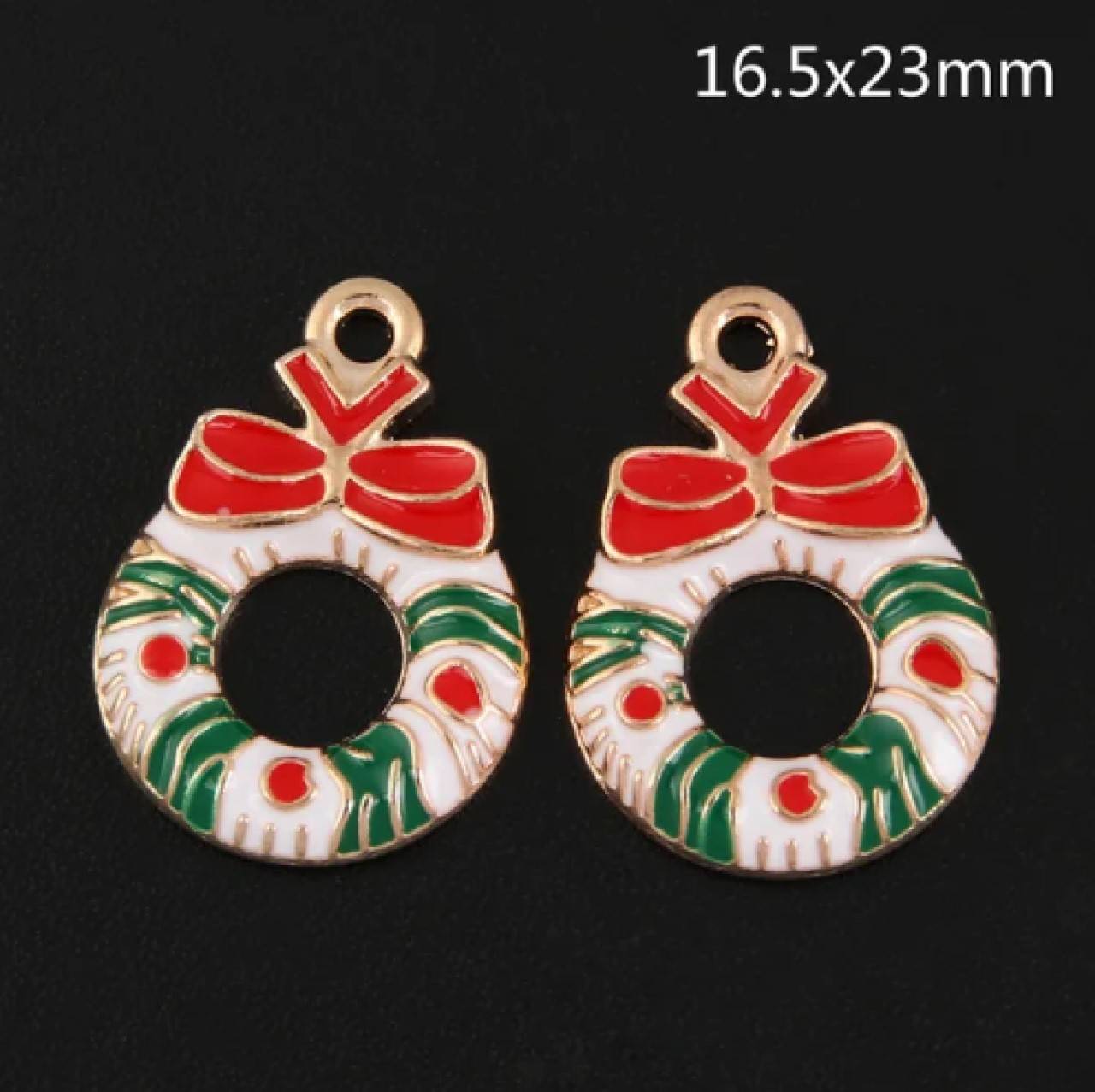 PR104 Prívesok venček 1,6 x 2,3 cm