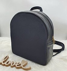 Batohy - Baxie handmade zamatový ruksak, zamatový batoh every day, čierny zamatový ruksak - 16098100_