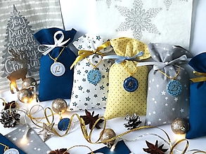 Dekorácie - Adventný kalendár -vrecúška - 16101632_