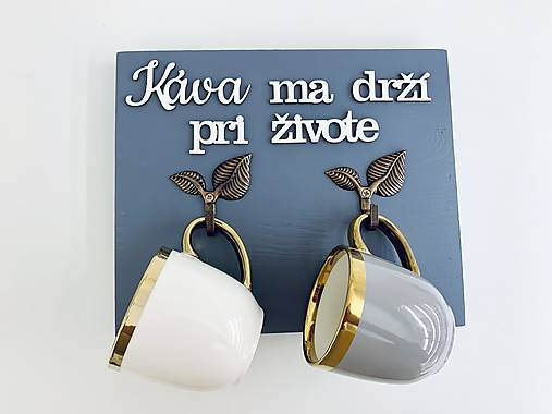 Úložné priestory & Organizácia - Káva ma drží pri živote - 16101538_