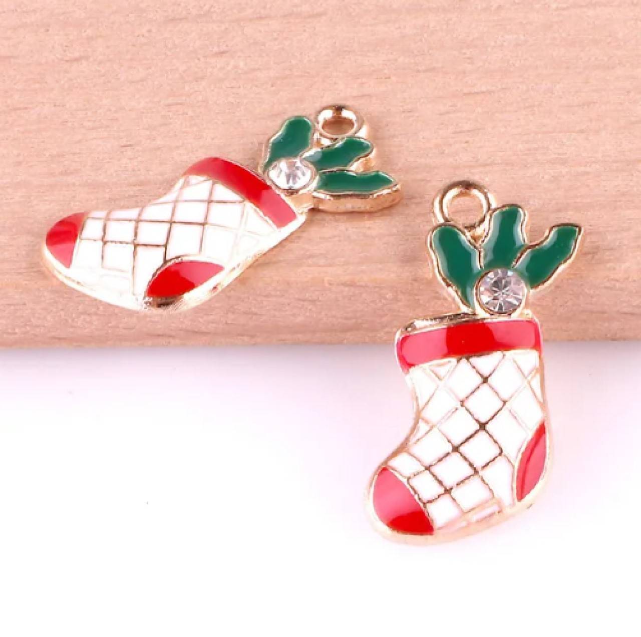PR208 Prívesok čižmička 2,3 x 1,2 cm