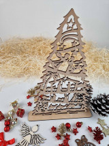 Dekorácie - Vianočný stromček - Narodenie Ježiša - 16104414_