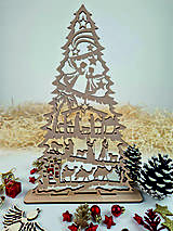 Dekorácie - Vianočný stromček - Narodenie Ježiša - 16104418_