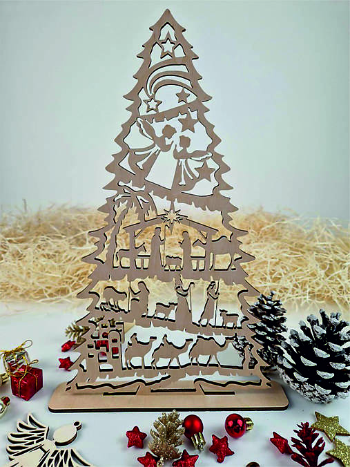 Vianočný stromček - Narodenie Ježiša